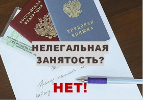 Неформальную занятость.